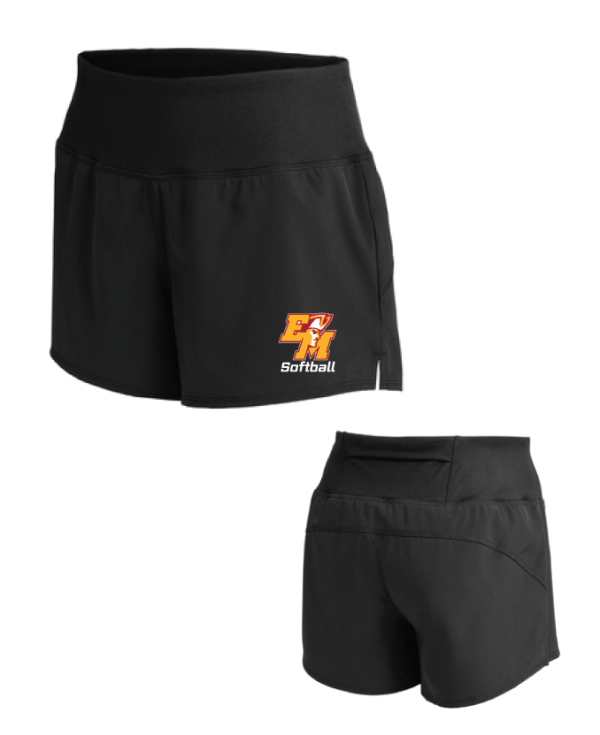 ELMO Softball Womens Workout Shorts